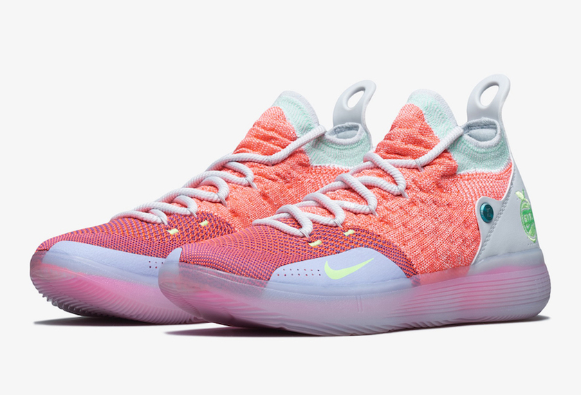 Men Nike Zoom KD 11 EP Breast Cancer Shoes